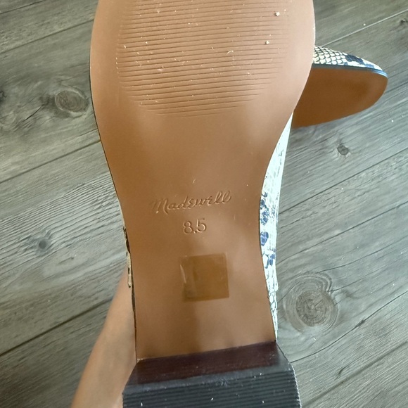 Madewell the essex ankle boot in snakeskin stamped leather (never worn!) - Picture 9 of 10